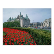 Chateau Laurier Hotel, Ottawa flowers postcards