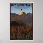 Chateaus Kintzheim and Koenigsbourg Poster