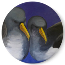Chatham Albatross (Thalassarche eremita) Button