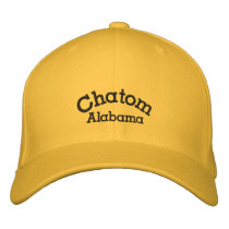 Chatom, Alabama Hat embroidered hats by Rep_Ya_Hood Chatom, Alabama Hat embroidered hats