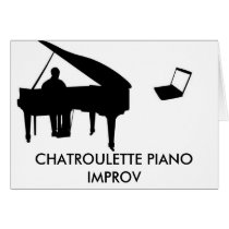 CHATROULETTE PIANO IMPROV cards