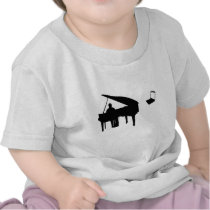 CHATROULETTE PIANO IMPROV t-shirts