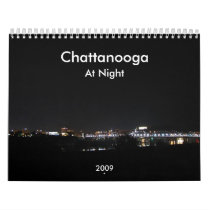 Chattanooga at Night 2009 Calendar