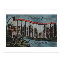Chattanooga, Tennessee (River Scene) Post Card
