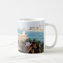 Chatting and Laughing in Jaffa Coffee Mug