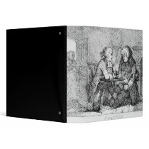 Chatting, illustration binder