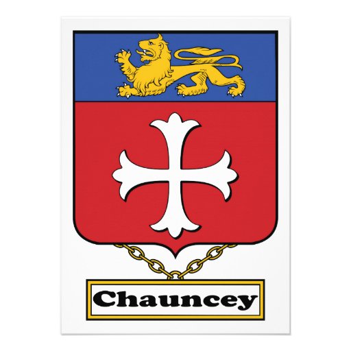 Chauncey Family Crest Invites