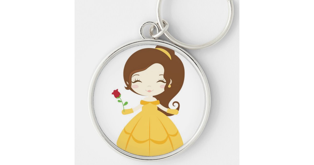 Chaveiro Beautiful girl Keychain Zazzle