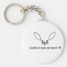 Chaveiro Coelho is everything of good! Key Chains