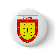 Chavez Coat of Arms/Family Crest buttons