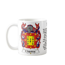 Chavez Family Coat of Arms Mug