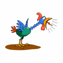 Chaz Chicken photo sculptures by BisforBirds Chaz Chicken photo sculptures