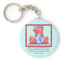CHD Awareness Keychain