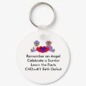 CHD Awareness Keychain by maddieandmeoriginals CHD Awareness Keychain