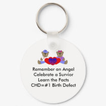 CHD Awareness Keychain