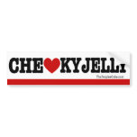 Che Guevara - Che Heart KY Jelly: BumperSticker Bumper Stickers