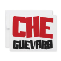 Che Guevara Design Personalized Invitations