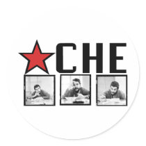 Che Guevara Pictures! Round Stickers