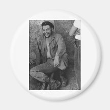 Che laughing fridge magnets