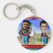 Che O and Romney Key Chain