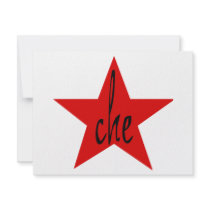 Che Red Star! invitations by angeria Che Red Star! invitations