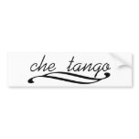 Che Tango exclusive design! Bumper Stickers