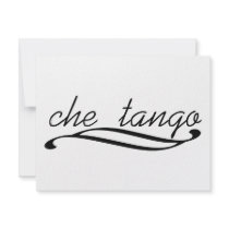Che Tango exclusive design! Custom Invitation