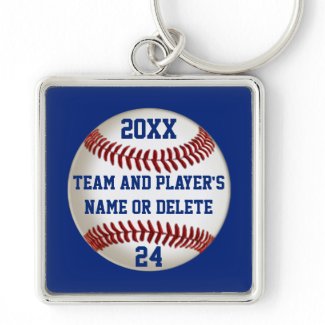 Cheap Baseball Keychains PERSONALIZED 3 Your Text