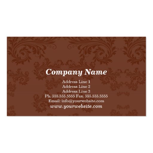 Cheap Business Card (back side)