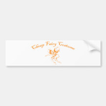 Cheap Fairy Costume Bumper Sticker