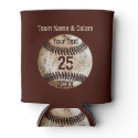 Cheap Personalized Baseball Koozies for the Team Can Cooler