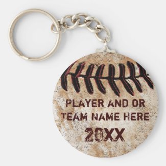 CHEAP PERSONALIZED Baseball Team Gifts YOUR TEXT Keychains