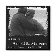 Cheap Photo Save the Date Magnet magnet
