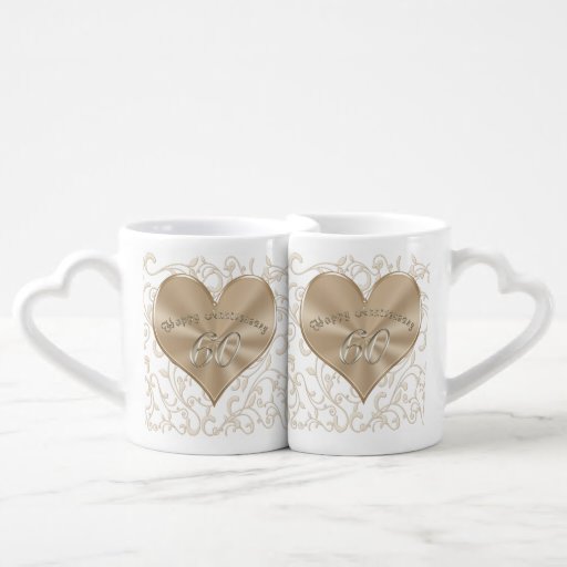 Cheap, Unique Sixtieth Wedding Anniversary Gifts Couples Coffee Mug ...
