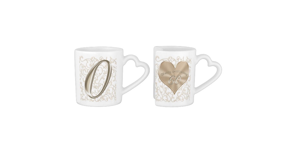Cheap, Unique Sixtieth Wedding Anniversary Gifts Couples Coffee Mug ...