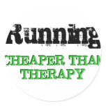 Cheaper Than Therapy Stickers