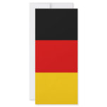 Cheapest German flag Rack Card