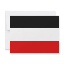 Cheapest German imperial flag invitations