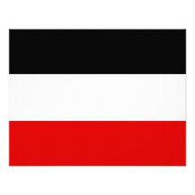 Cheapest German imperial flag Personalized Invitations