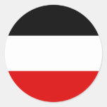 Cheapest German imperial flag Round Sticker