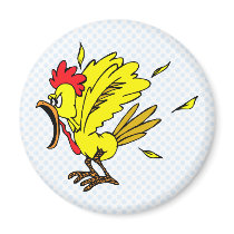 Cheapo Chicken Fridge Magnets