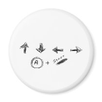 Cheat Code magnets by CasuallyHardcore Cheat Code magnets