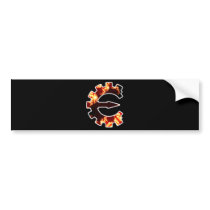 Cheat Engine Logo 2 - Fractal Bumper Sticker