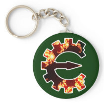 Cheat Engine Logo 2 - Fractal Keychain