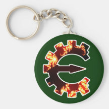 Cheat Engine Logo 2 - Fractal Keychain