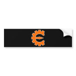 Cheat Engine Logo 2 - Orange Bumper Sticker