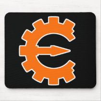Cheat Engine Logo 2 - Orange Mousepads