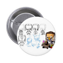 cheat-gangstaz Baby hip hop Pin