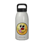 Cheating Smiley Face Grumpey Drinking Bottle