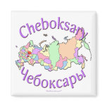 Cheboksary Russia Magnets